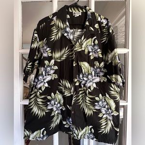 SOLD 2XL Aloha shirt with orchids from Aloha Republic